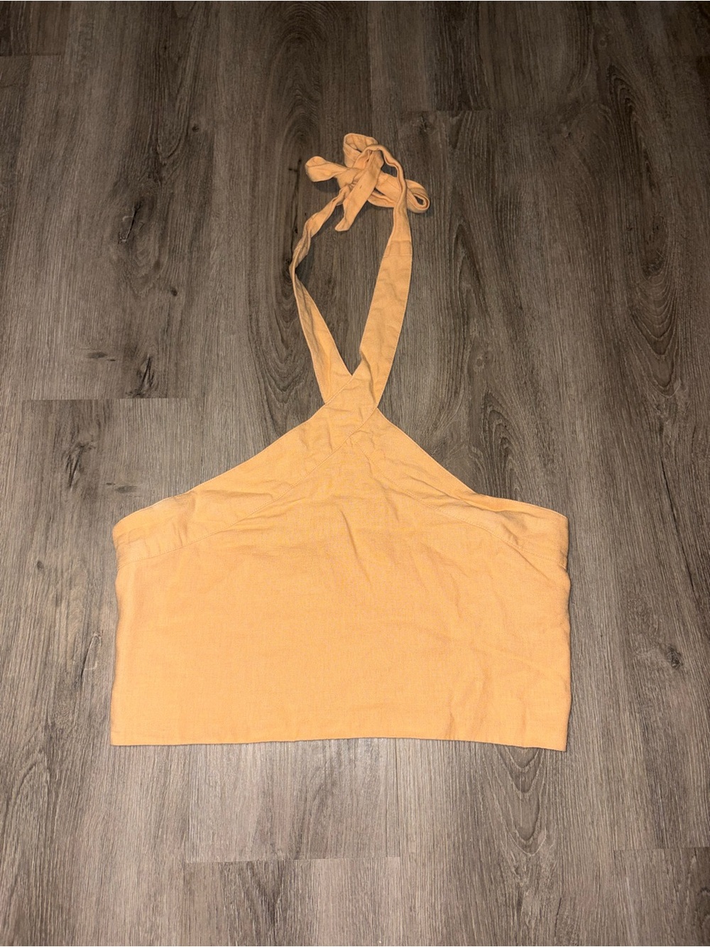 Abercrombie & Fitch | Coral Halter Cropped TankTop